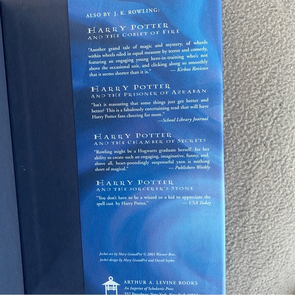 ⭐️J.K. Rowling⭐️ Harry Potter and the Order of the Phoenix 1st American Edition - Picture 5 of 9